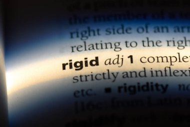 katı tek kelimeyle bir sözlük. katı kavramı.