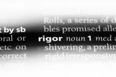 Rigor Word'de bir sözlük. Ölüm kavramı.