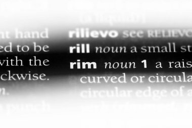 RIM Word'de bir sözlük. RIM kavramı.