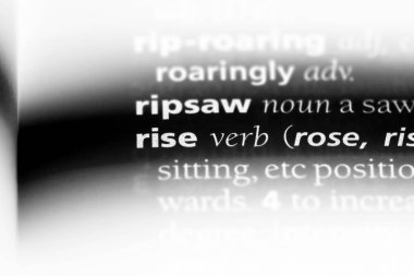 bir sözlüğü'ndeki artış sözcüğü. artış kavramı.