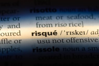 Açık saçık kelime sözlüğe. Açık saçık kavramı.