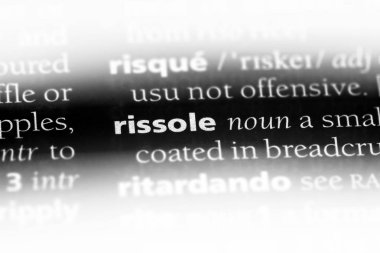 köfte Word'de bir sözlük. köfte kavramı.