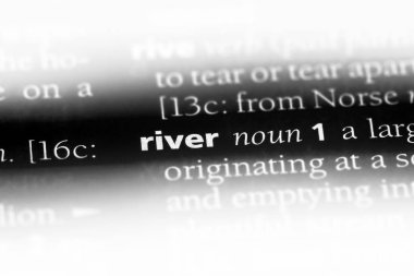 nehir Word'de bir sözlük. nehir kavramı.