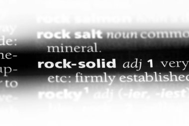 rock katı sözcük sözlüğe. rock katı kavramı.