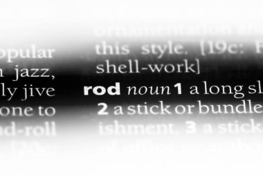 çubuk Word'de bir sözlük. çubuk kavramı.