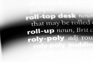 sözcüğü sözlüğe rulo. kavram rulo.