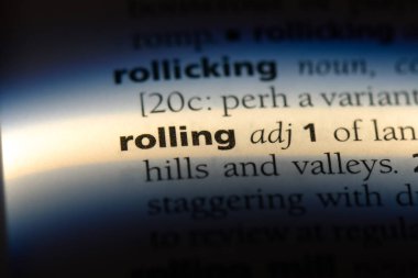 sözcük sözlükte haddeleme. çalışırken kavramı.