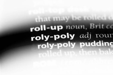 rulo biçiminde meyveli poli Word'de bir sözlük. rulo biçiminde meyveli poli kavramı.