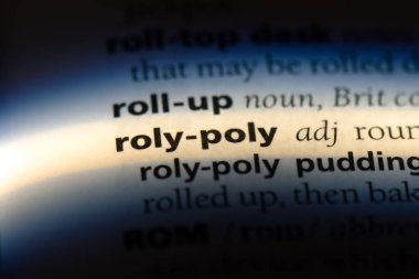 rulo biçiminde meyveli poli Word'de bir sözlük. rulo biçiminde meyveli poli kavramı.