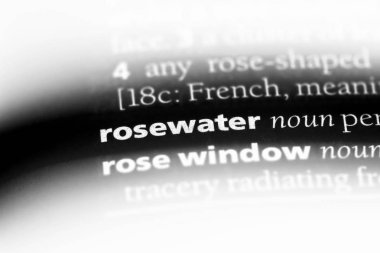 Gülsuyu Word'de bir sözlük. Gülsuyu kavramı.