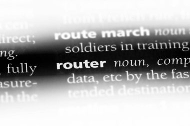 yönlendirici Word'de bir sözlük. yönlendirici kavramı.