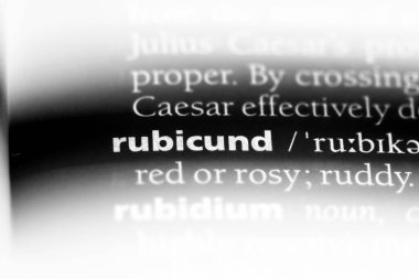 bir sözlük al yanaklı Word'de. Al yanaklı kavramı.