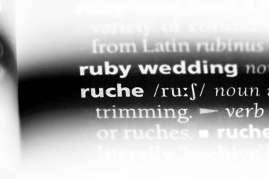 dantel Word'de bir sözlük. dantel kavramı.