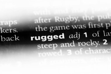 sağlam tek kelimeyle bir sözlük. engebeli kavramı.