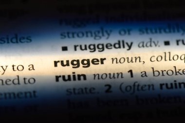 Ragbi Word'de bir sözlük. Ragbi kavramı.