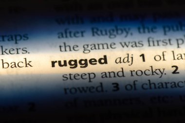 sağlam tek kelimeyle bir sözlük. engebeli kavramı.