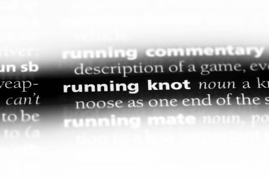 çalışan düğüm Word'de bir sözlük. çalışan düğüm kavramı.