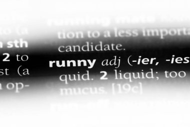 bir sözlüğü'ndeki akıntısı sözcüğü. cıvık kavramı.