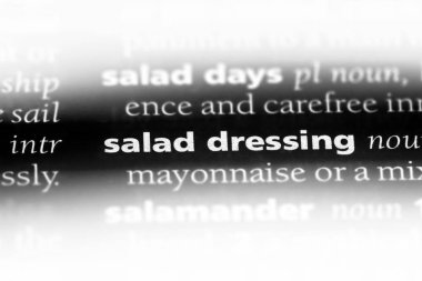 salata sosu Word'de bir sözlük. salata sosu kavramı.