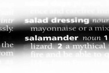 semender Word'de bir sözlük. semender kavramı.