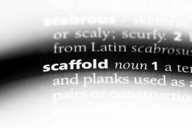 İskele Word'de bir sözlük. İskele kavramı.