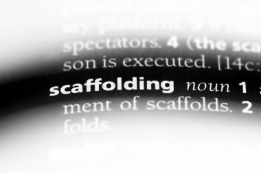 İskele Word'de bir sözlük. İskele kavramı.