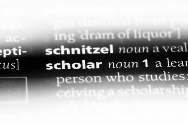 bilim adamı Word'de bir sözlük. bilim adamı kavramı.