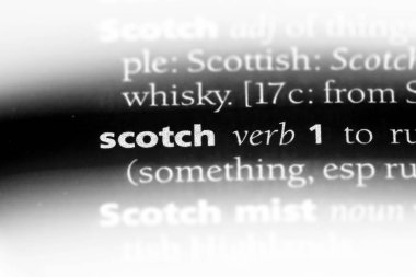 bir sözlüğü'ndeki sözcüğü viski. viski kavramı.