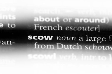 Duba Word'de bir sözlük. Duba kavramı.