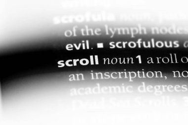 Sözlüğe sözcük kaydırma. kaydırma kavramı.