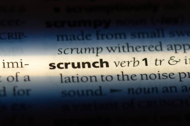 Word'de bir sözlük ezme. kavram ezme.