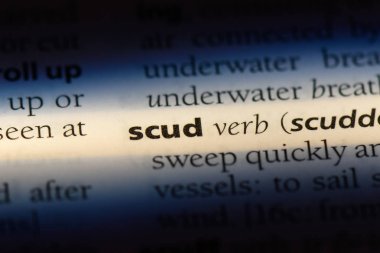 Scud Word'de bir sözlük. Scud kavramı.