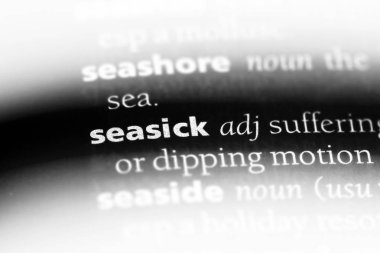 bir sözlüğü'ndeki deniz sözcüğü. deniz kavramı.