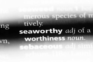 Denize dayanıklı tek kelimeyle bir sözlük. Denize dayanıklı kavramı.