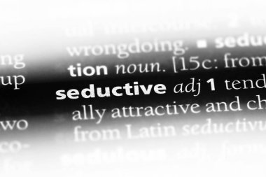 baştan çıkarıcı tek kelimeyle bir sözlük. baştan çıkarıcı kavramı.