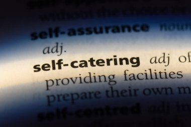 Kendine bir sözlüğü'ndeki sözcüğü ikram. kendine ikram konsepti.