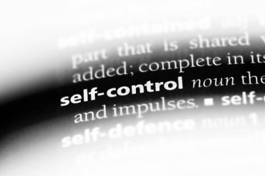 kendini bir sözlüğü'ndeki sözcüğü kontrol. kendini kontrol kavramı.