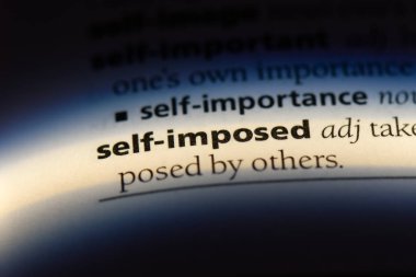 kendini empoze Word'de bir sözlük. kendini empoze kavramı.