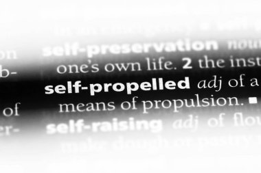 kendinden tahrikli tek kelimeyle bir sözlük. kendinden tahrikli kavramı.