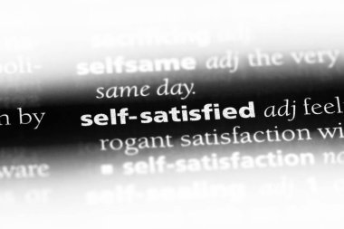 kendini tatmin Word'de bir sözlük. kendini tatmin kavramı.