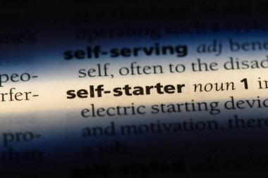 kendini marş kelime sözlüğe. kendini starter kavramı.