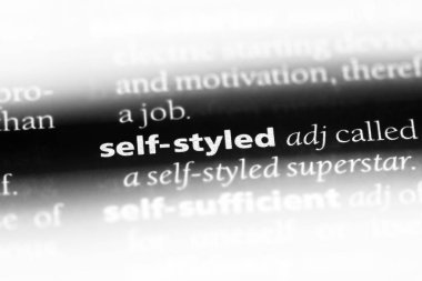 kendi kendine özgü tek kelimeyle bir sözlük. kendi kendine özgü kavram.