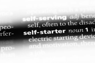 kendini marş kelime sözlüğe. kendini starter kavramı.