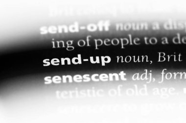 bir sözlüğü'ndeki sözcüğü gönderin. kavram göndermek.