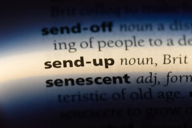 bir sözlüğü'ndeki sözcüğü gönderin. kavram göndermek.