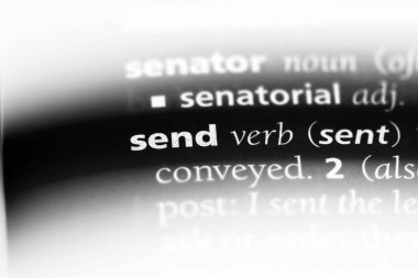 sözcük sözlükte gönderin. kavram göndermek.