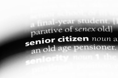 kıdemli vatandaş Word'de bir sözlük. kıdemli vatandaş kavramı.