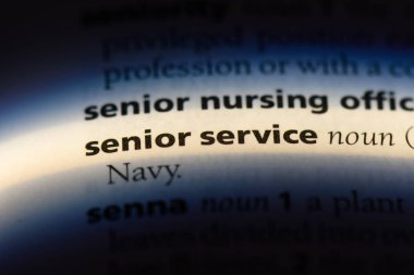 üst düzey hizmet Word'de bir sözlük. üst düzey hizmet anlayışı.