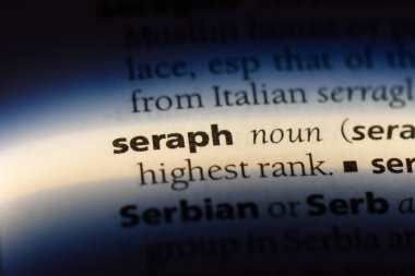 Seraph Word'de bir sözlük. Seraph kavramı.