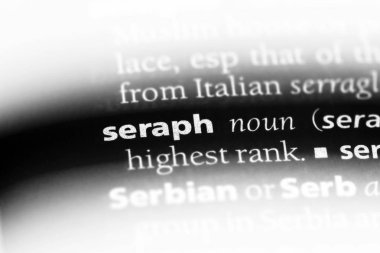 Seraph Word'de bir sözlük. Seraph kavramı.